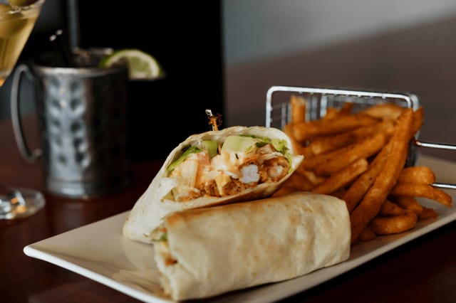 Shrimp Wrap.