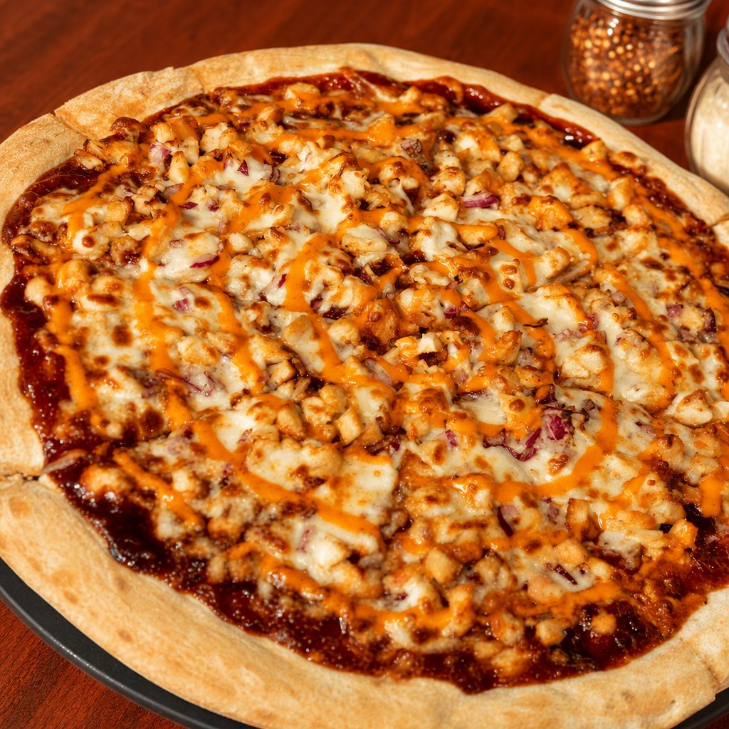 Pizza BBQ Chicken.