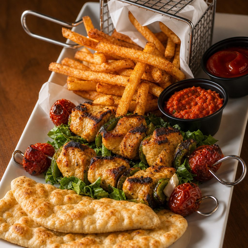 Chicken Skewers.