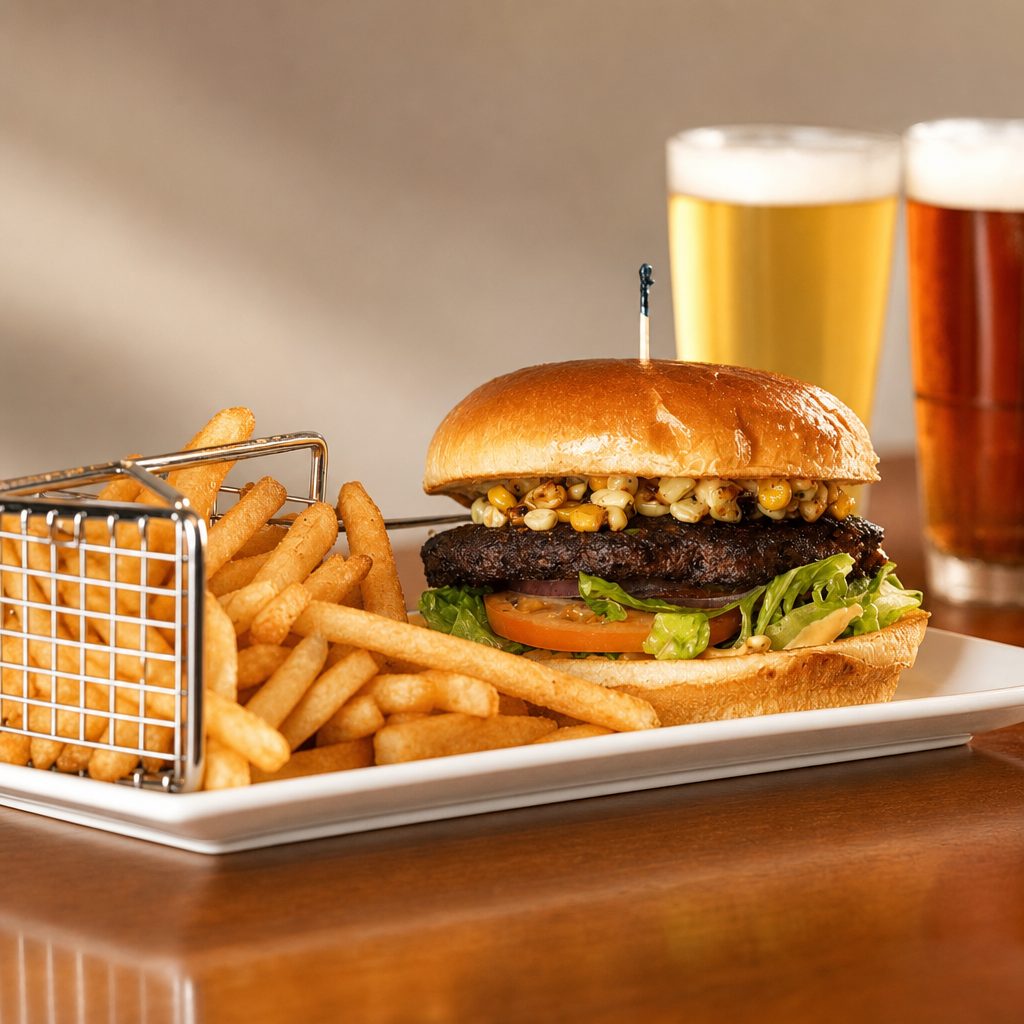 Black Bean Burger.