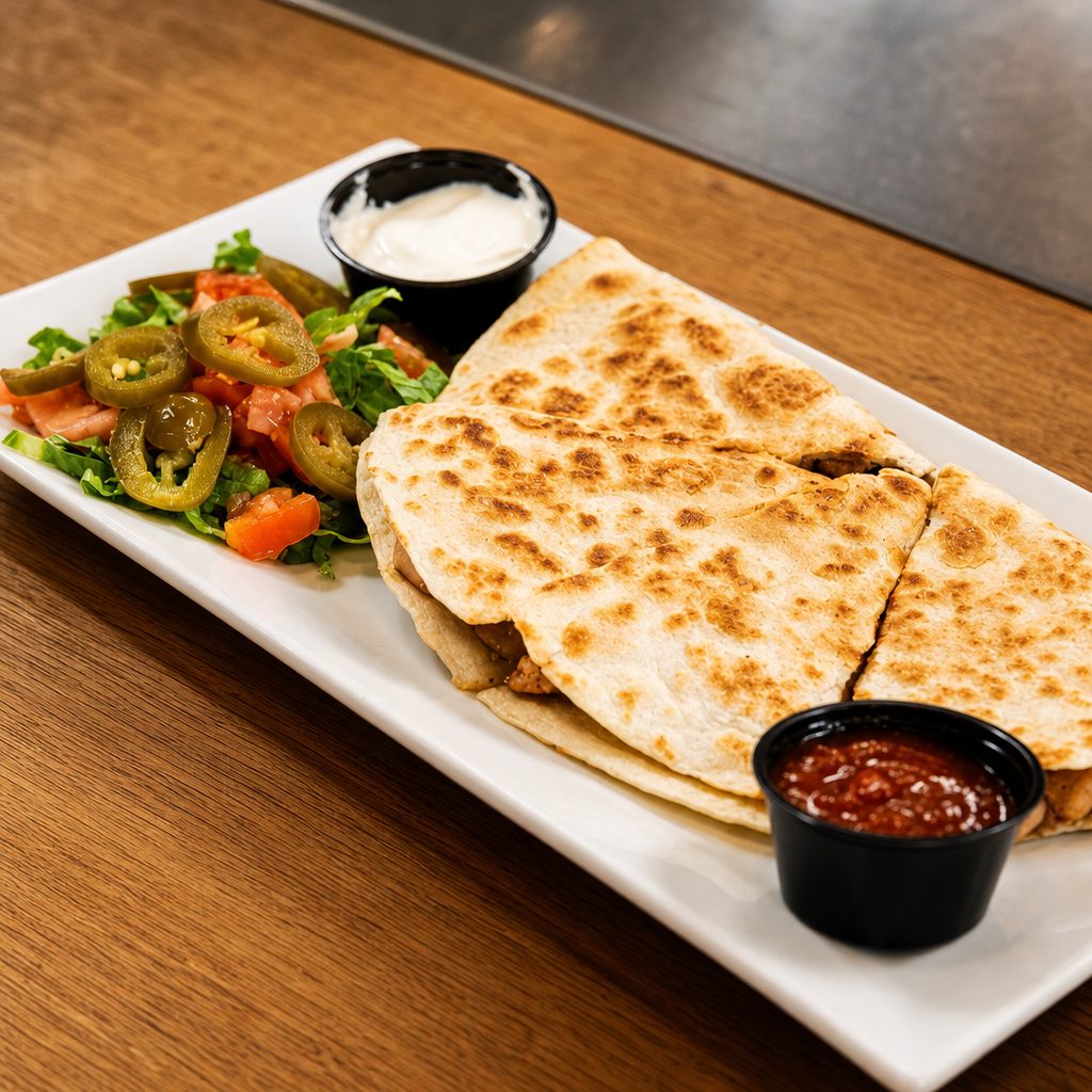 Chicken Quesadilla.