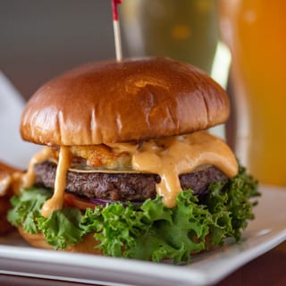 Mushroom & Swiss Burger