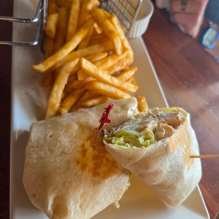 Satisfy Your Cravings with Chicken Caesar Wrap